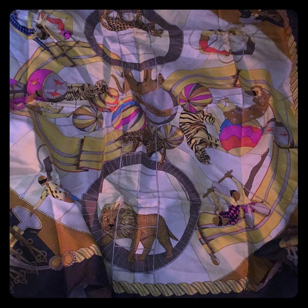 Hermès Scarf Circus Sole